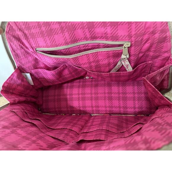 Vera Bradley Bag Paisley Meets Plaid Bowler - Picture 5 of 12